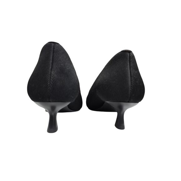 Viviai Black Pumps  Pointed-Toe Kitten Heels (Scarlett) Worn once 9 - Picture 9 of 11
